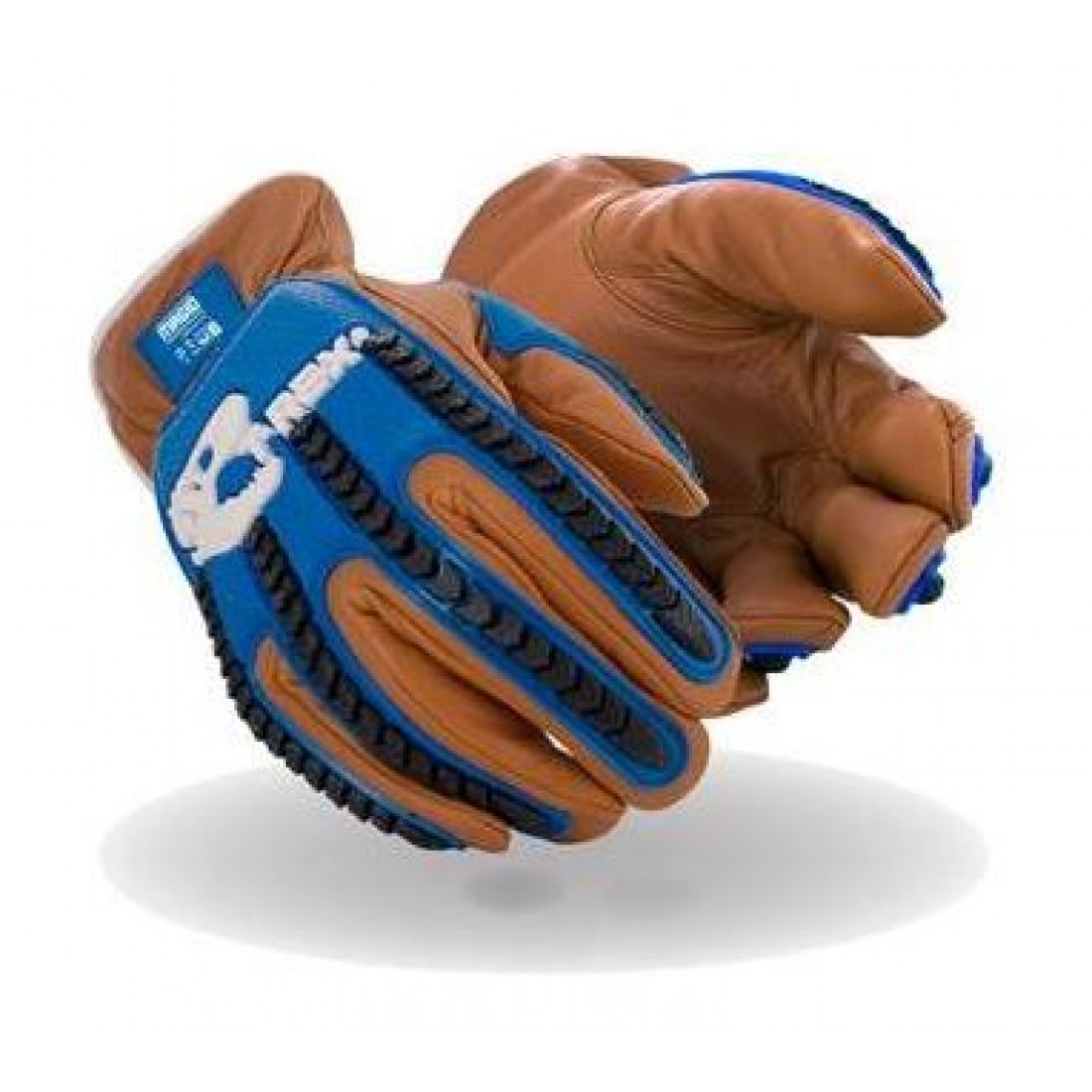 Winter Oil Repellent Leather Impact Glove